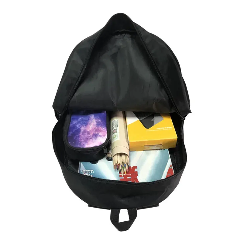 African American Teenager Girl Reading Book Print Backpack Afro Women School Bags