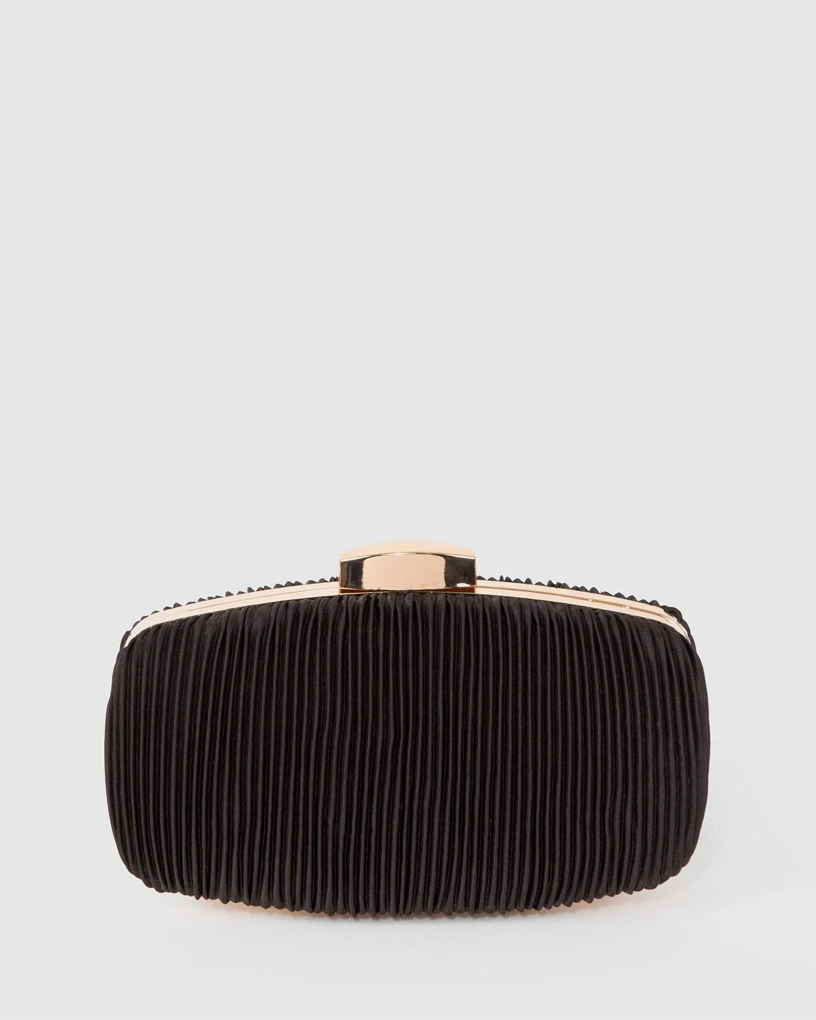 Black Classic Hardcase Clutch Bag