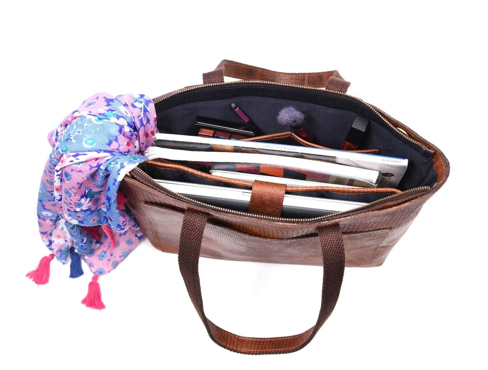 Brittany Travel Tote Bag – Gingerbread