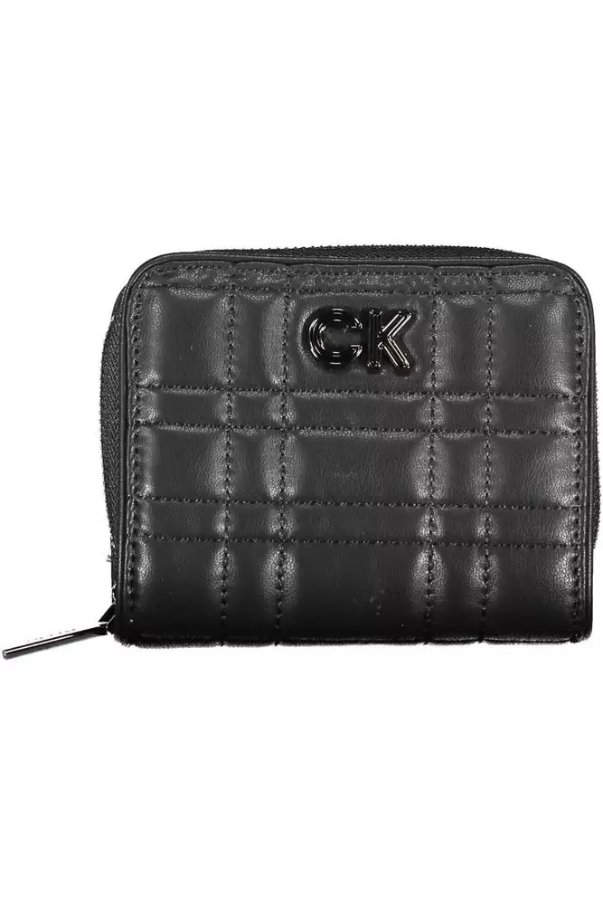 Calvin Klein Black Polyester Men's Wallet