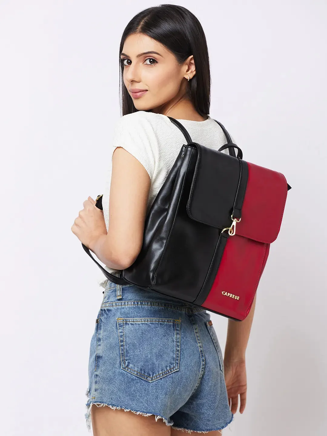 Caprese Lizzy Backpack Medium Black