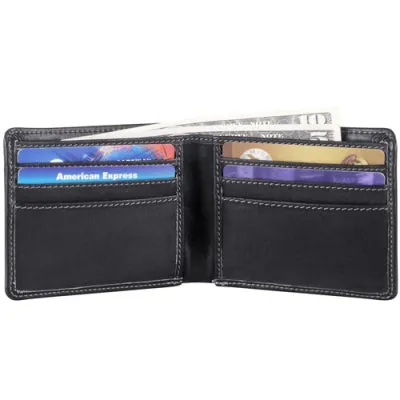 Derek Alexander Leather Men's Wallet Slim Billfold