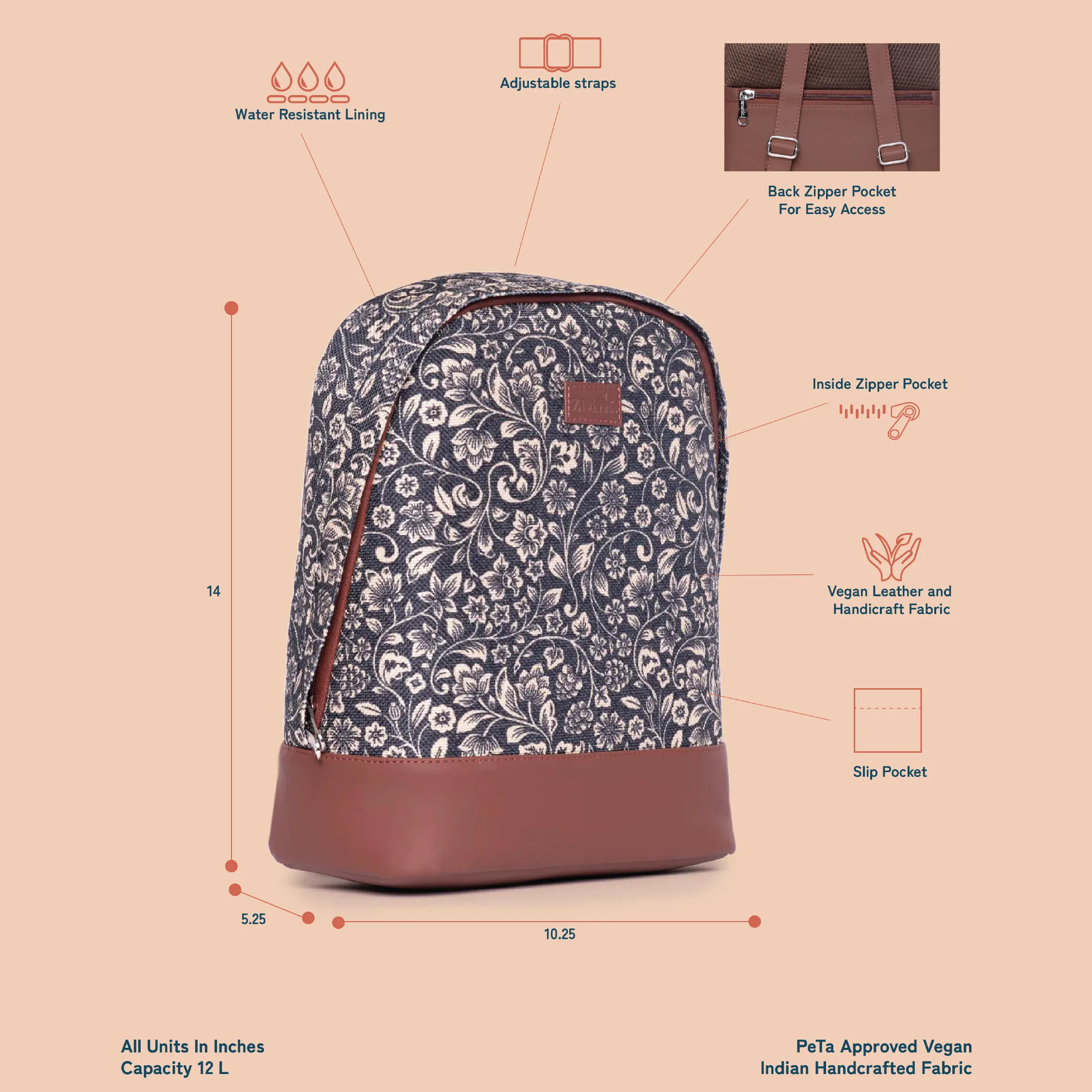 FloMotif Dome Daypack