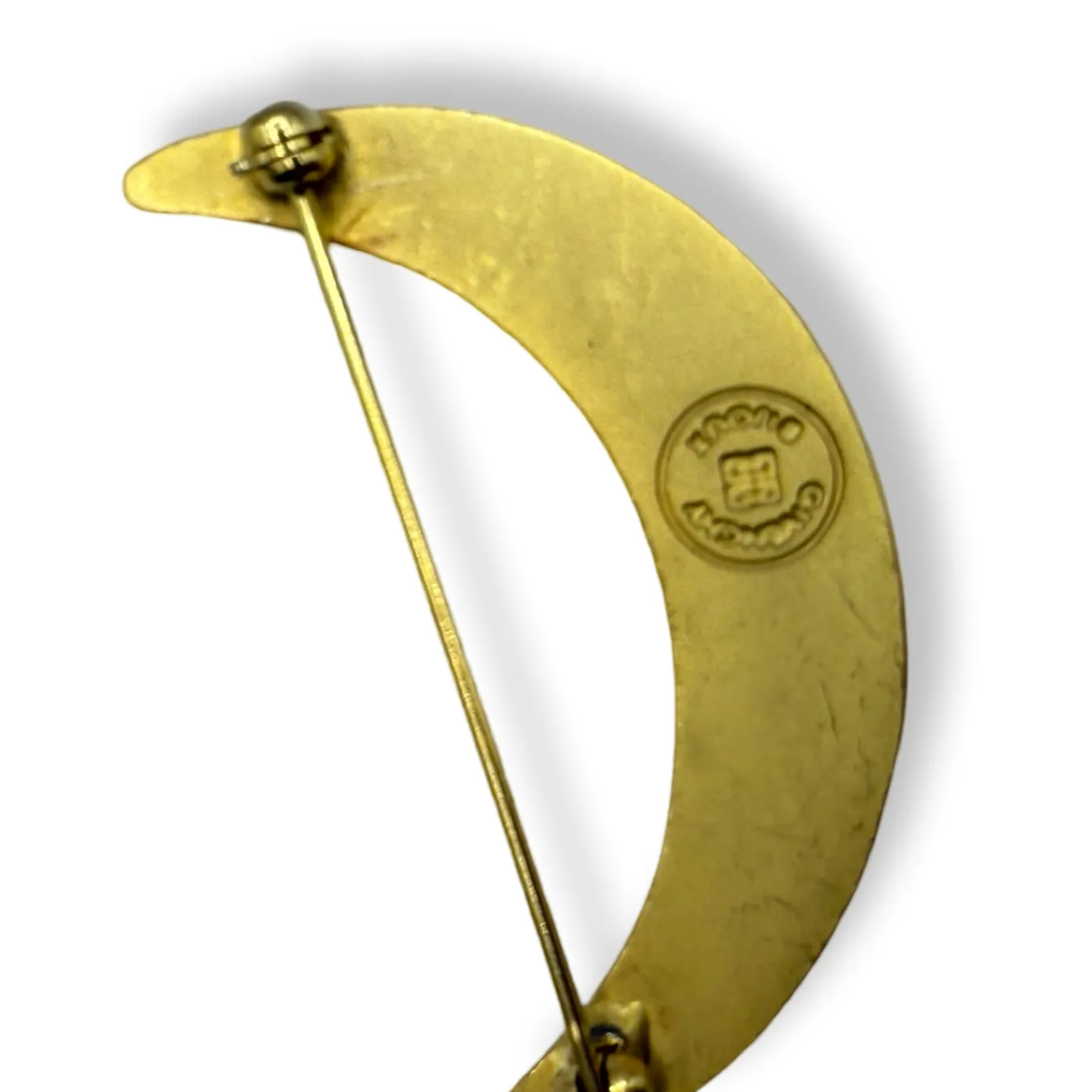 Givenchy Vintage Crescent Brooch