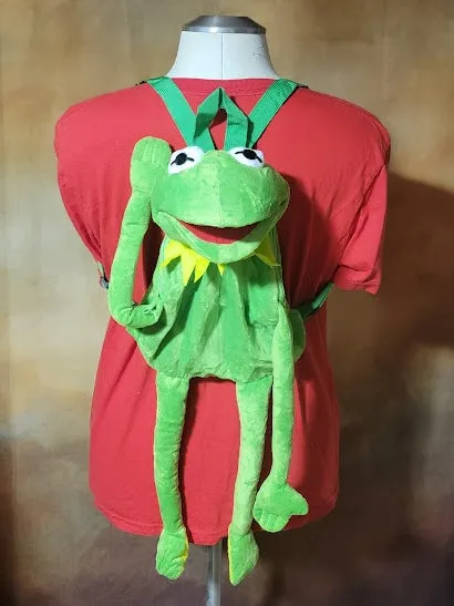 Green 65cm Frog Backpack