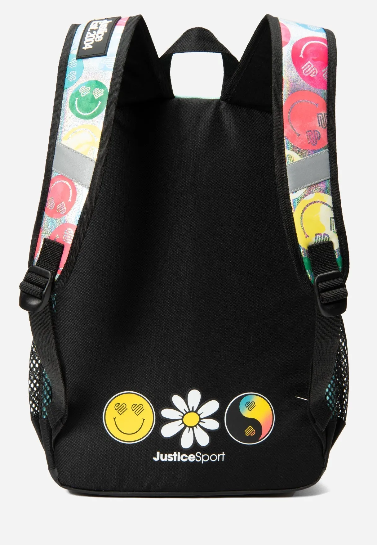 J Sport Graphic Backpack with Keychain