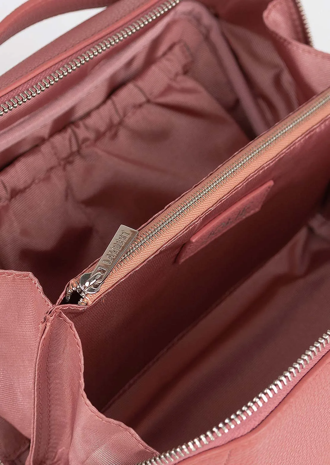 Lambert Women's Jolie Vegan Leather Cosmetic Bag