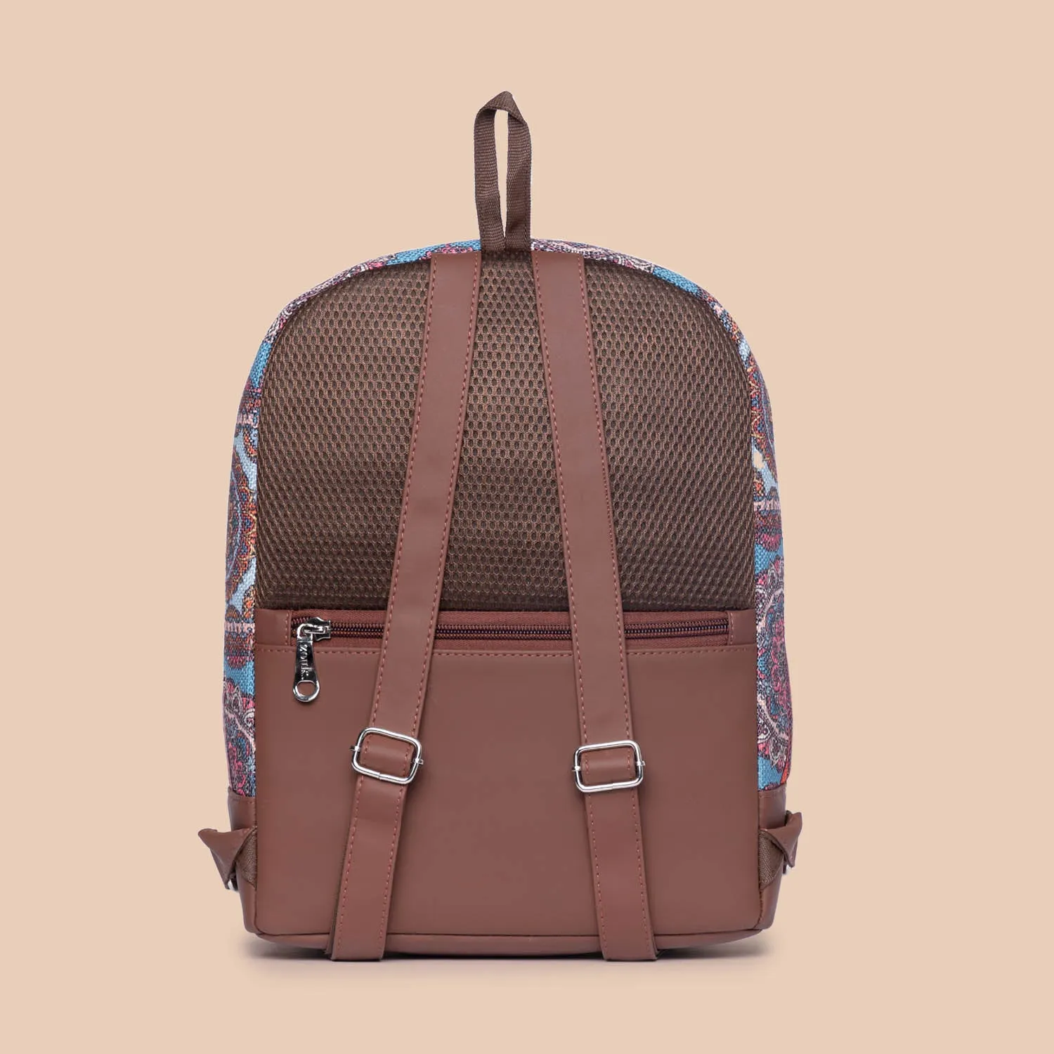 Multicolor Mandala Print Dome Daypack