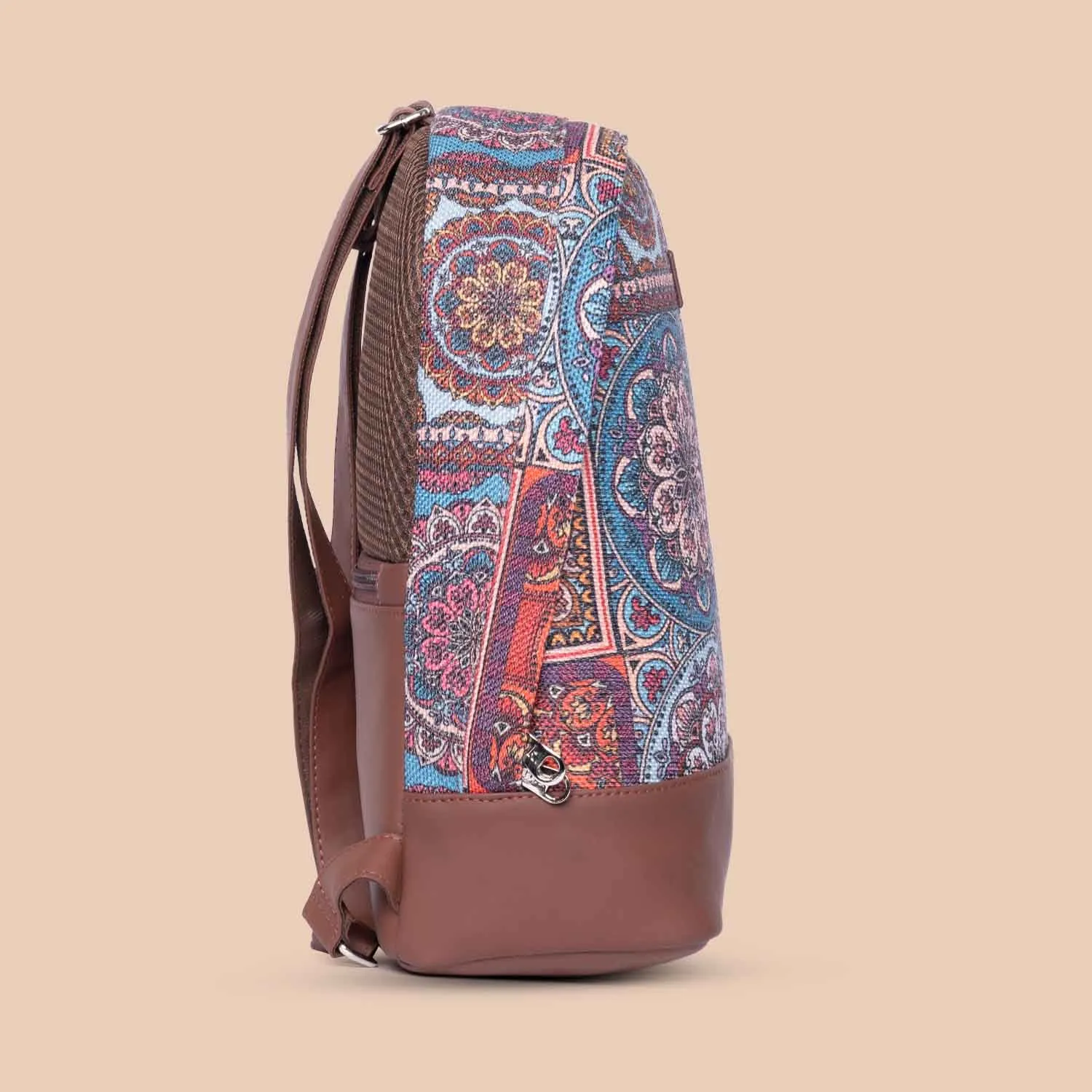 Multicolor Mandala Print Dome Daypack