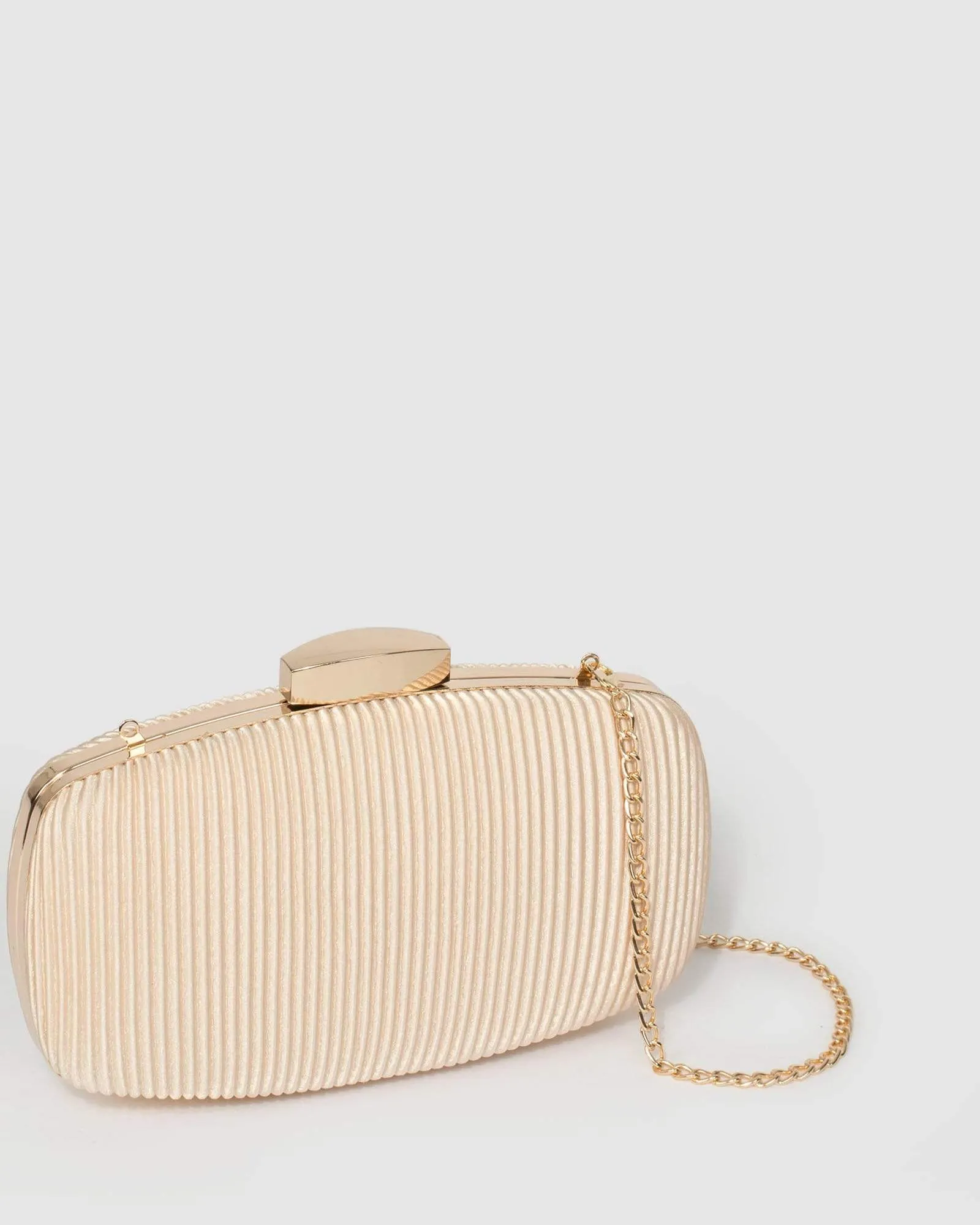 Nude Classic Hardcase Clutch Bag