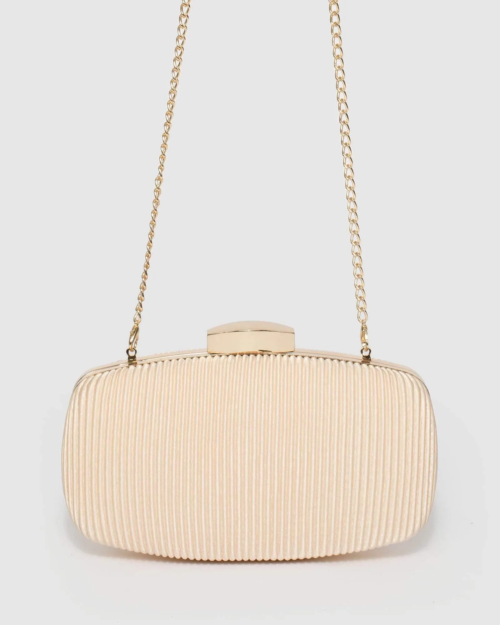 Nude Classic Hardcase Clutch Bag