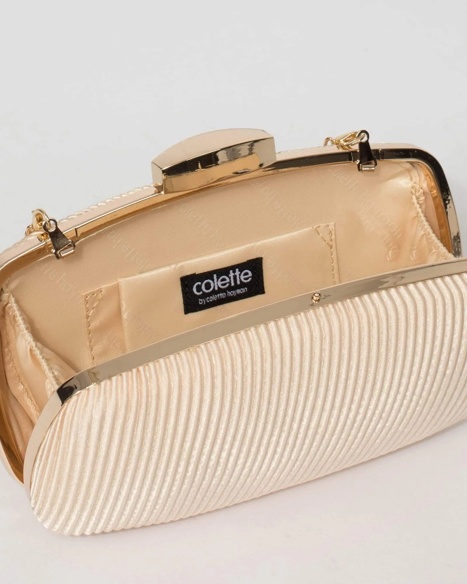 Nude Classic Hardcase Clutch Bag