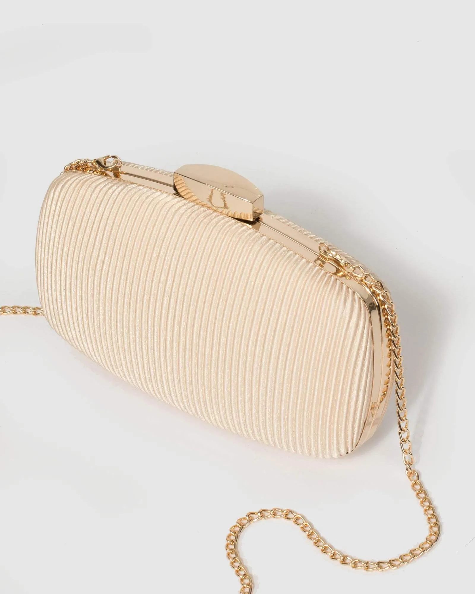 Nude Classic Hardcase Clutch Bag