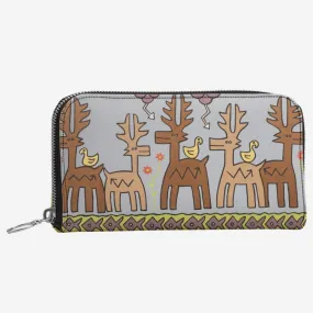 Oh, My Deer! Leather Wallet