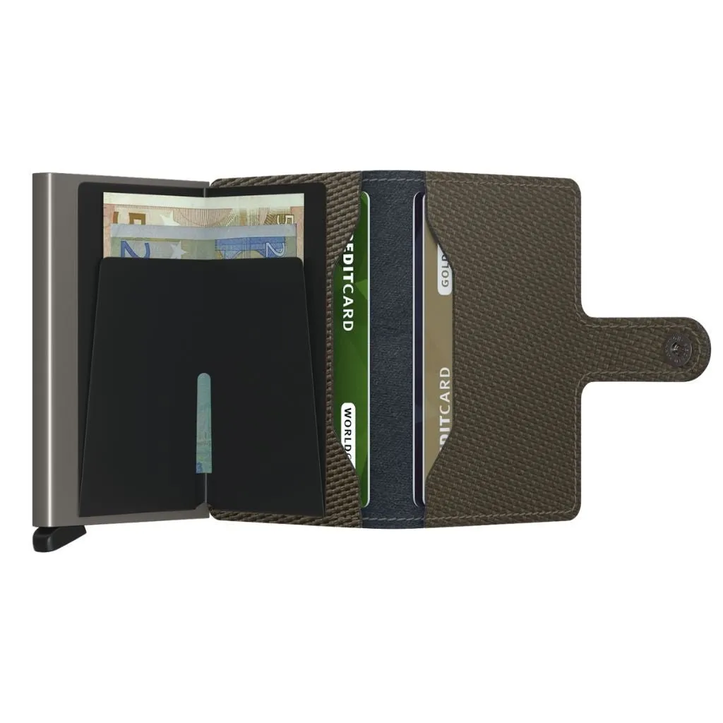 Secrid Miniwallet - Carbon Khaki