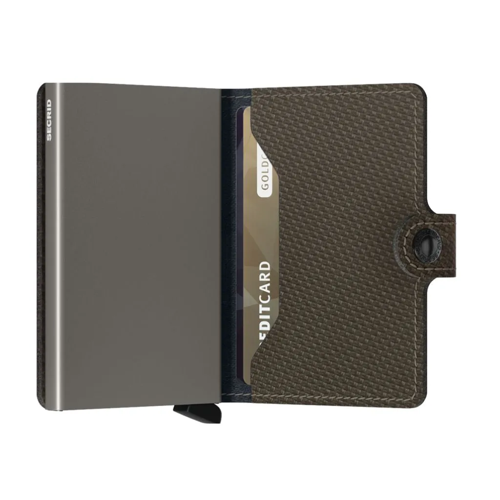 Secrid Miniwallet - Carbon Khaki