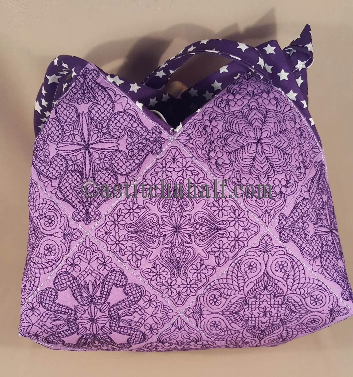 Tabetha Quilt Blocks and Tote Bag