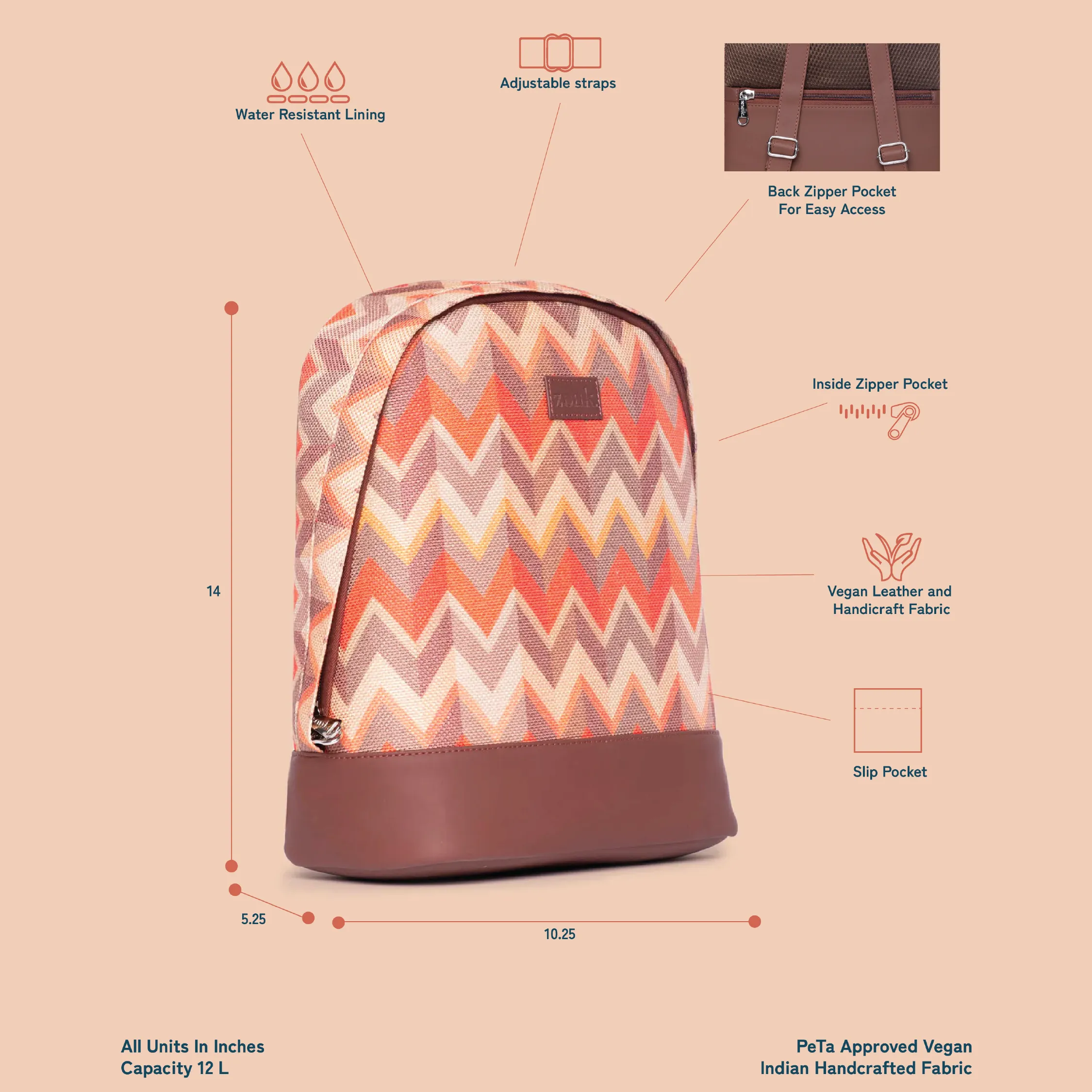 Tidal Wave Dome Daypack