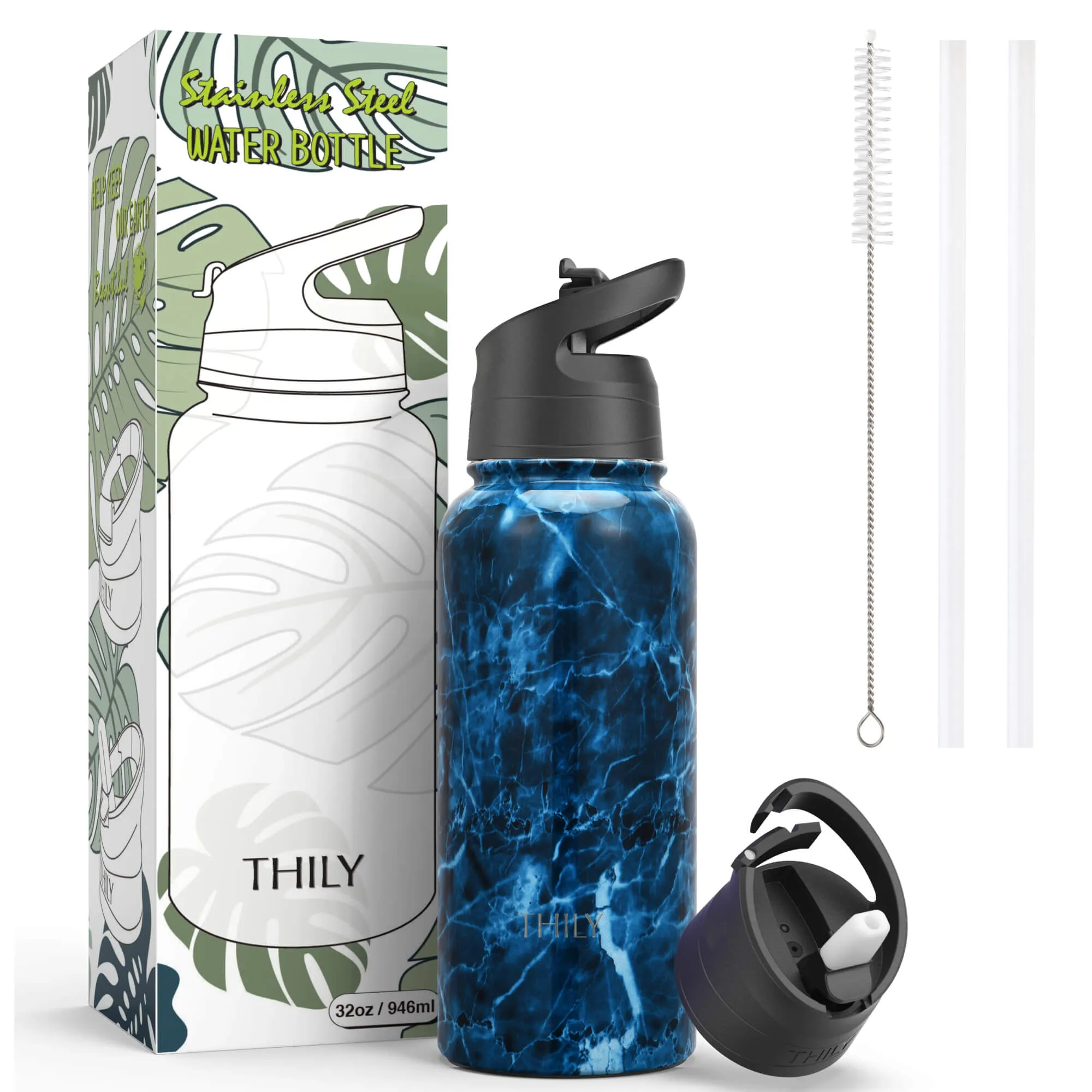WATER BOTTLE | 32 OZ| ABYSMAL SEA