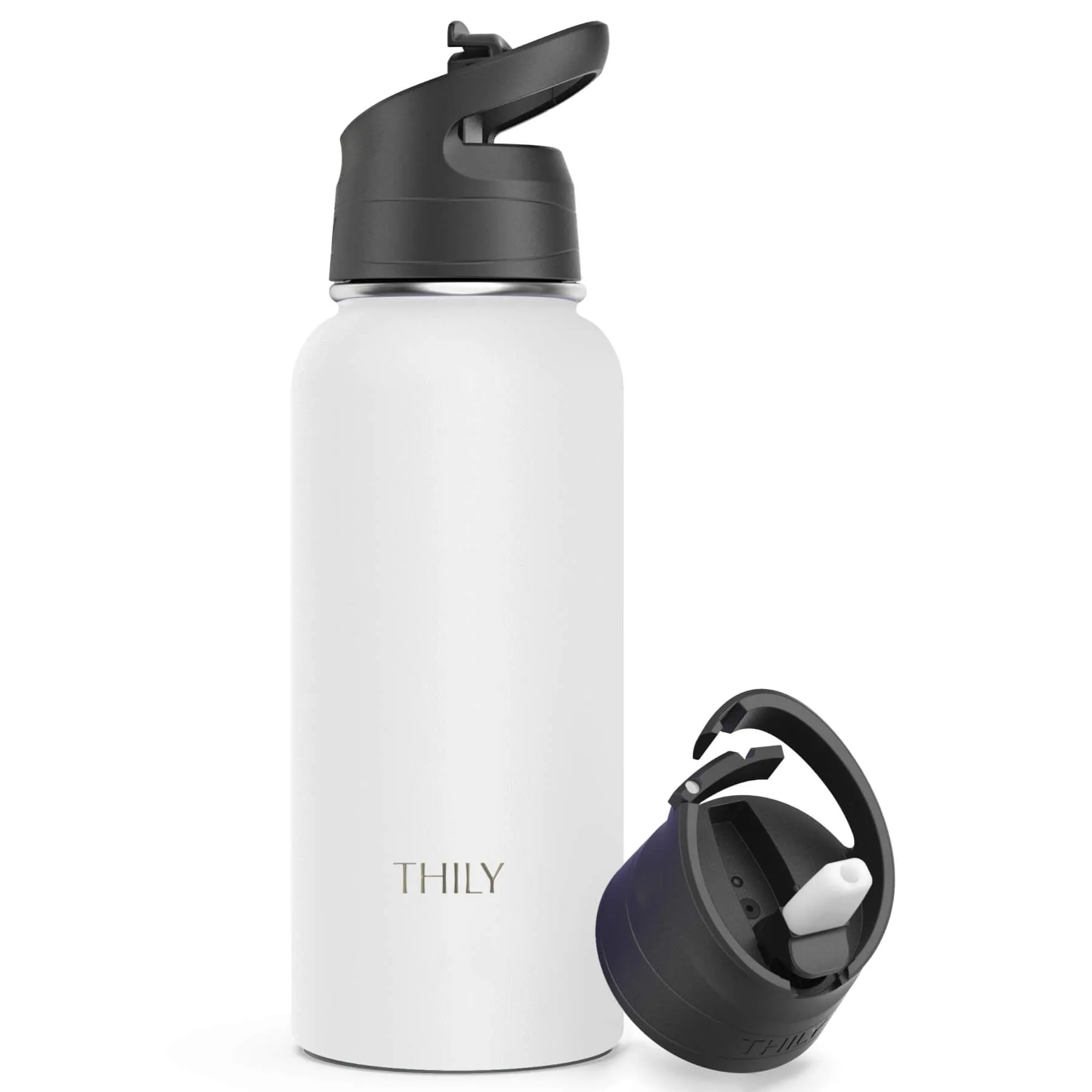 WATER BOTTLE | 32 OZ | MATTE WHITE