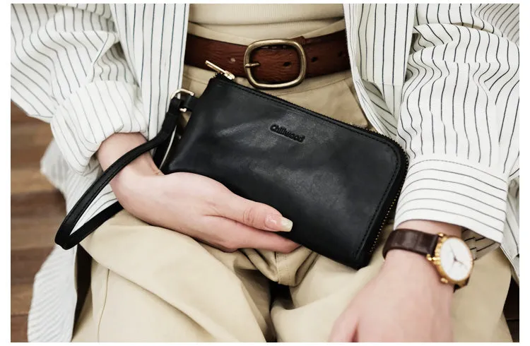 Women's Minimalist Wallet Phone Purse Wallet for Women