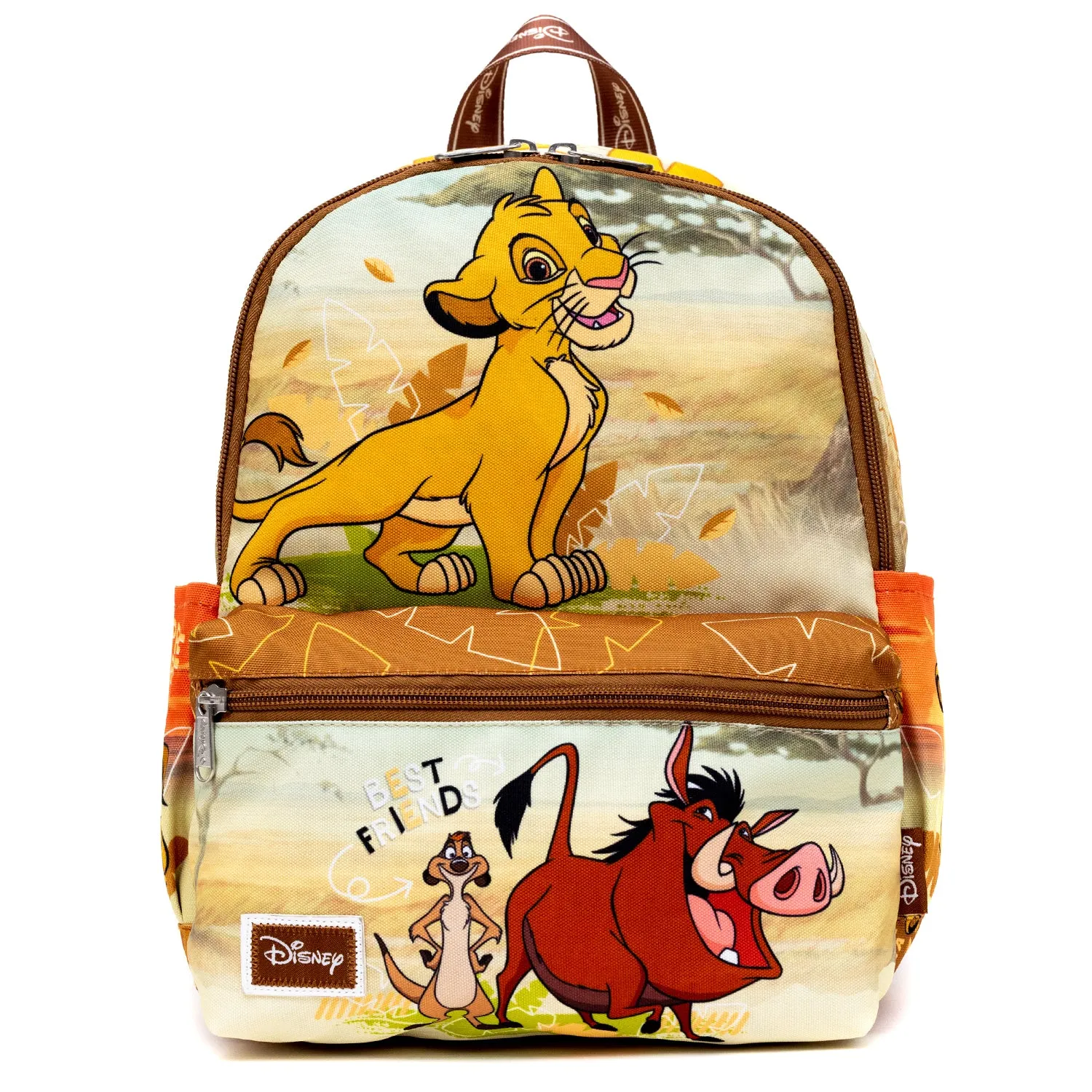 WondaPOP - Disney - The Lion King - Simba & Timon & Pumbaa Junior Nylon (13 inch) Mini Backpack